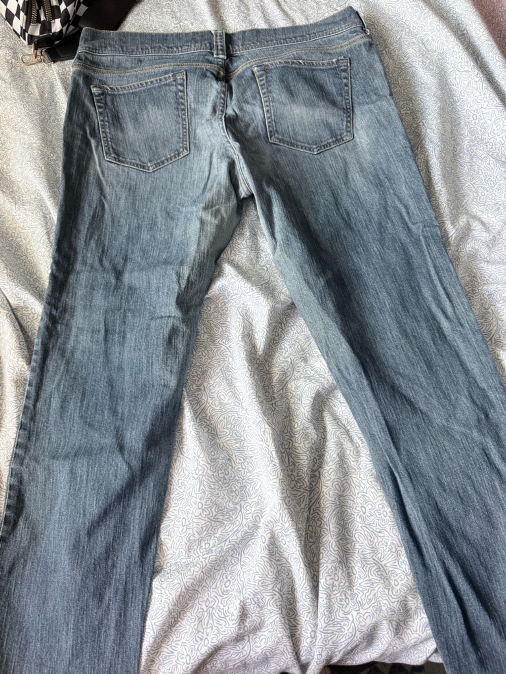 Old Navy Women's Ankle & Cropped Light Blue Denim Jeans